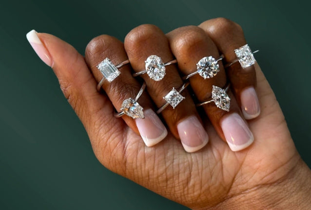 Lab-grown diamond engagement rings at ROCKRUSH — Jewelry Store in Manhattan
